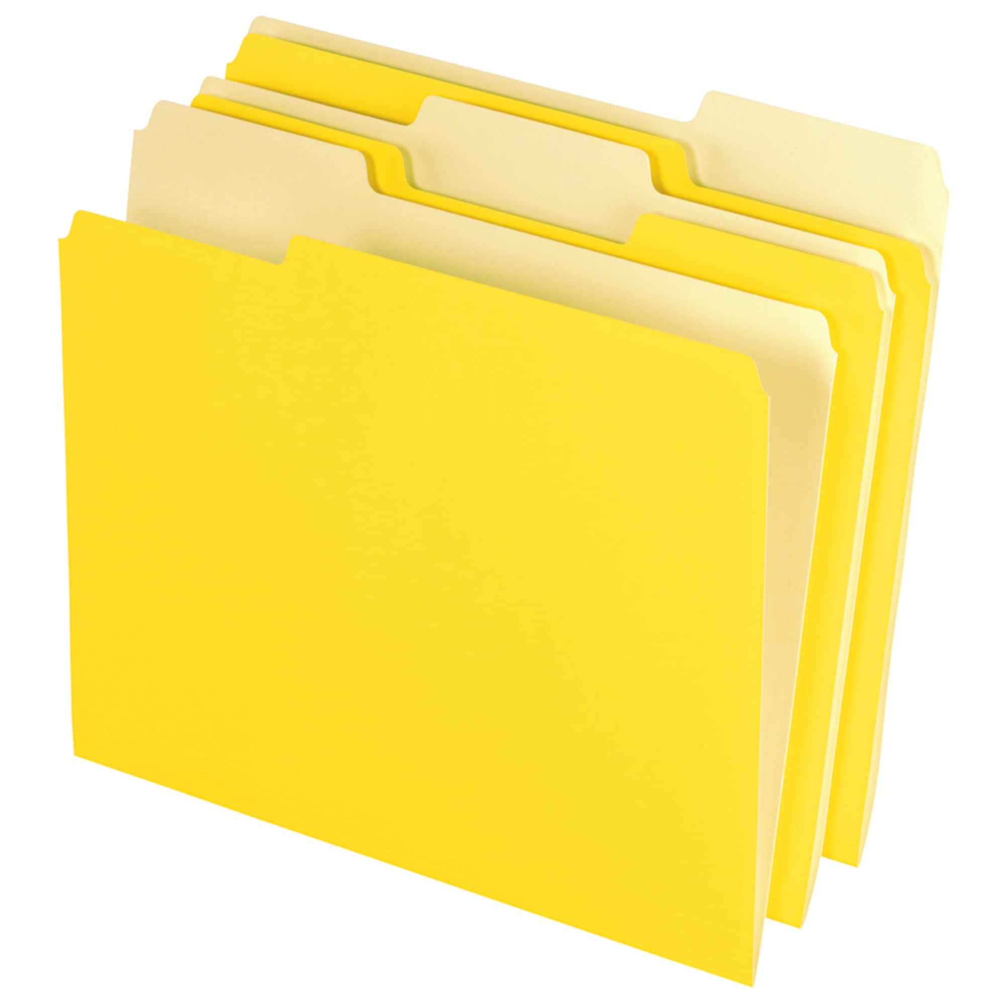 Amazon.com : Office Depot File Folders, Letter, 1/3 Cut, Yellow